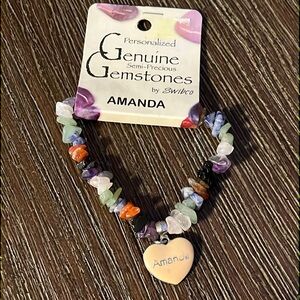 Semi precious gemstone bracelet